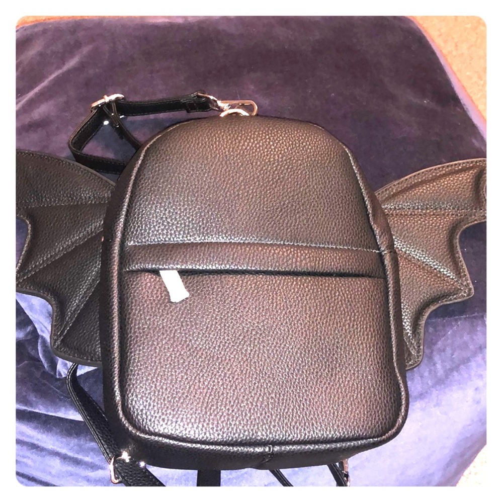 Brand new batwing mini backpack 🦇